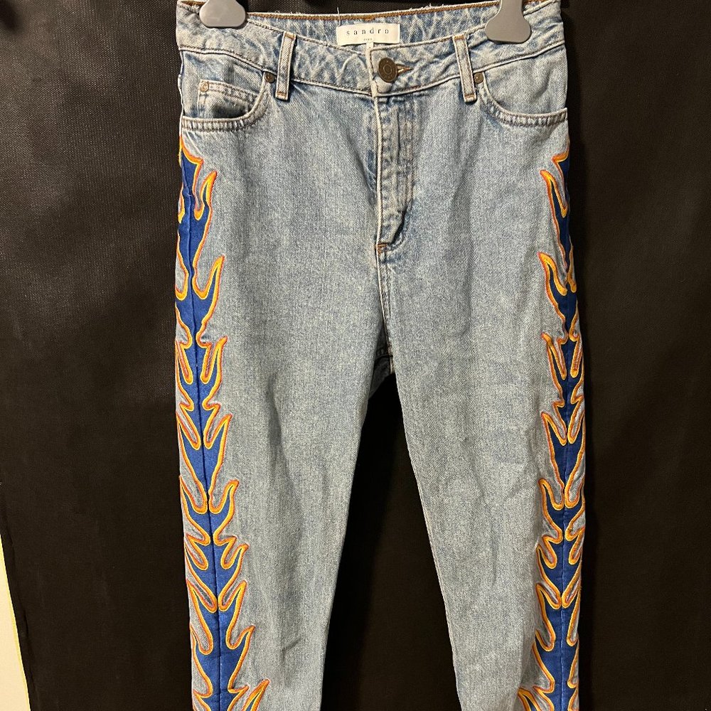 Sandro Flame Jeans